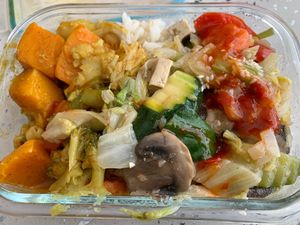 Buffet selection. Pretty good!  at HeartFood in Hobart