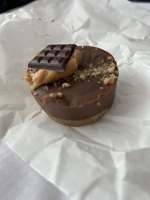 Tasty peanut butter cake  at HeartFood in Hobart