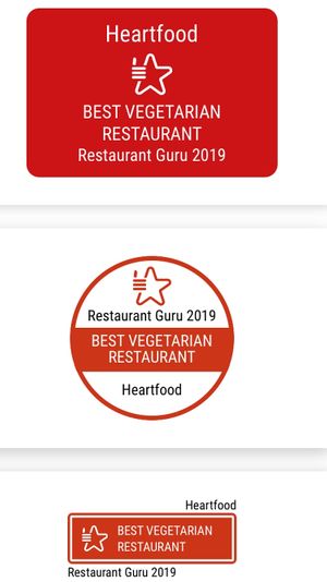 Heart Food Award ❤️ at HeartFood in Hobart