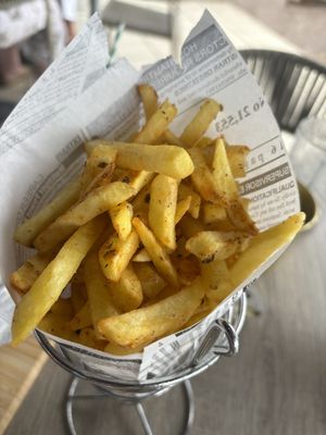 Cajun fries   at Sisters Coffee Shop And Kitchen in Tenerife