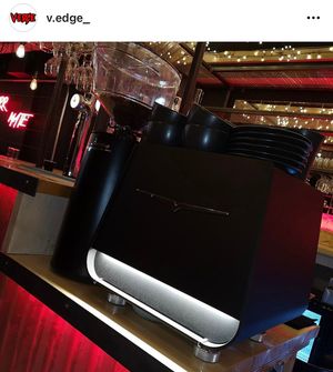 Great Oat mylk coffees at V-EDGE in Middlesbrough