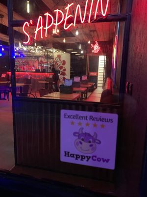 S’Appenin - Happy Cow was here  at V-EDGE in Middlesbrough