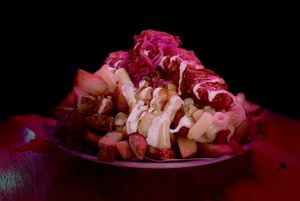 Buffalo Mac Fries £8  at V-EDGE in Middlesbrough