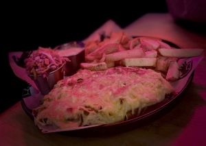 Parmo £14  at V-EDGE in Middlesbrough