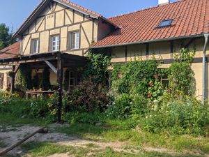 Dom główny at Mazurski Folwark in Lisy