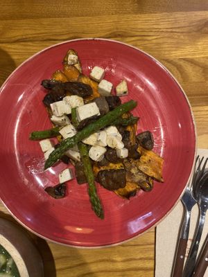 sweet potato toasts at Zenith Brunch & Cocktails in Barcelona