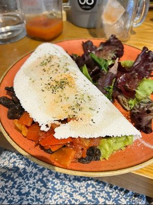 Vegan tapioka at Zenith Brunch & Cocktails in Barcelona