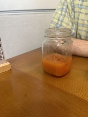 Juice of the day  at Zenith Brunch & Cocktails in Barcelona