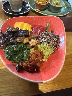 Vegan bowl  at Zenith Brunch & Cocktails in Barcelona