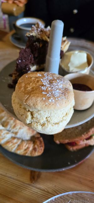 Scone at The Running Fox at Kirkharle in Newcastle Upon Tyne