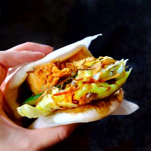 Bao bun at The Robot Bun Factory in Midland