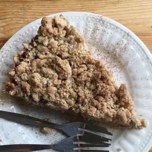 Vegan apple pie! at C is for Cookie in Reykjavik