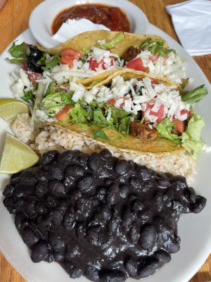 Tempeh taco at Sunlight Cafe in Seattle