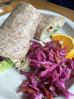 Hummus wrap  at Sunlight Cafe in Seattle