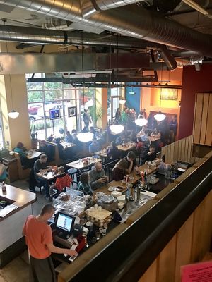 The cafe at Sunlight Cafe in Seattle