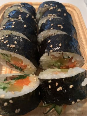 Kimbap Roll  at Kimbap & Sushi in Kelowna