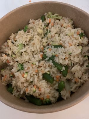 Veg rice   at Kimbap & Sushi in Kelowna