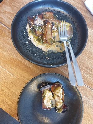 16/6/24 - braised mushrooms - so good at Dāna Eating House in Hobart