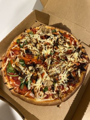 Vegan Mediterranean   at Pizzario in Flagstaff Hill