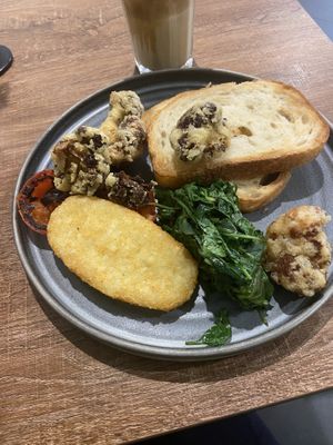 Vegan breakfast   at Joan's Pantry in Hawthorndene