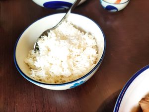 Arroz aromatizado. Lao suai at Petit Bangkok in Sitges