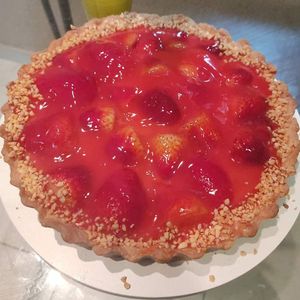 Torta clássica de morango at Alquimia Do Sabor Vegan in Campinas