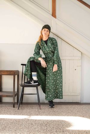 An outfit from our women's department (fw '21) at Nukuhiva in Utrecht