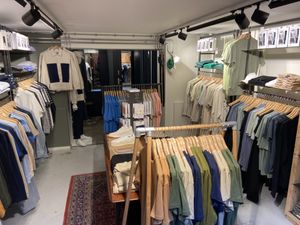Men’s wear, basement  at Nukuhiva in Utrecht