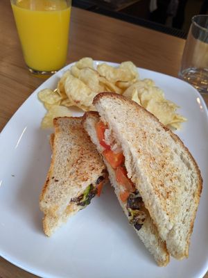 Veggie melt at The LaFayette Place in Milwaukee