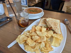 Veggie melt at The LaFayette Place in Milwaukee