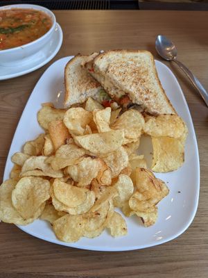 Veggie melt at The LaFayette Place in Milwaukee