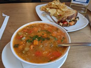 Soup at The LaFayette Place in Milwaukee