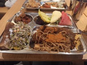 Pad Thai was a nice surprise at Dhaba Beas in Hradec Kralove