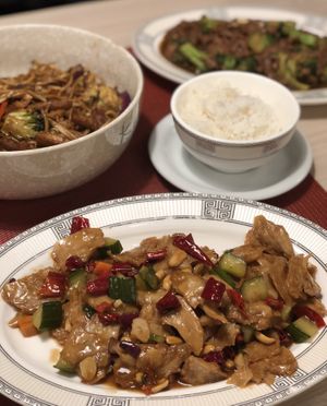 Veganes Chicken (scharf)  at Zen Noodle in Darmstadt