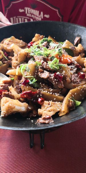 Veganer Hotpot für 2, daneben gab es noch Reis. Ca 20€ at Zen Noodle in Darmstadt