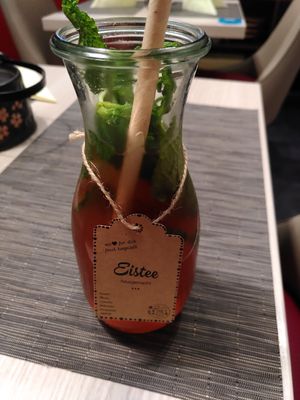 Hausgemachter Eistee at Zen Noodle in Darmstadt