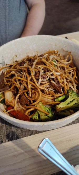 Noodles at Zen Noodle in Darmstadt