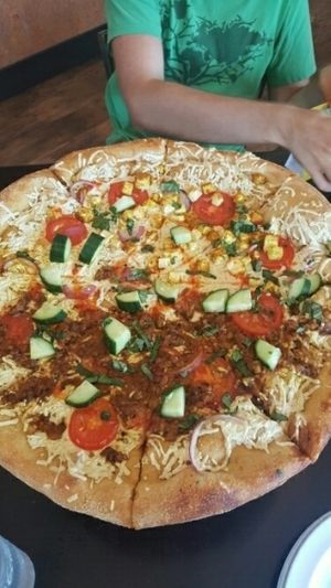 Vegan Thai Dye With Curry Tempeh And Curry Tofu  at Mellow Mushroom in Tempe