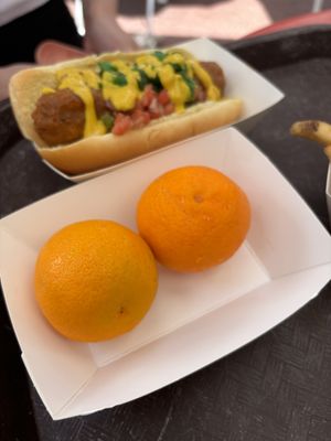 mandarin side  at Walt Disney World - Casey's Corner in Lake Buena Vista