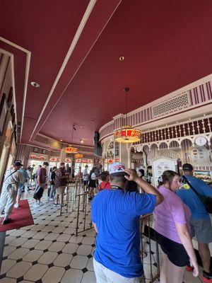 pickup counter   at Walt Disney World - Casey's Corner in Lake Buena Vista