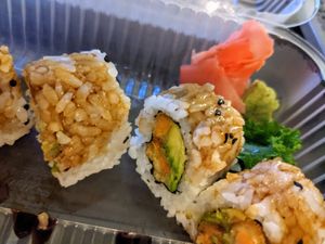 Sweet potato roll at Thai Rama9 and Sushi in Redington Shores