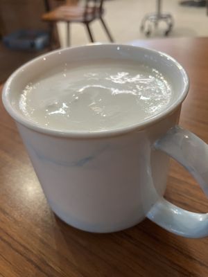 Milk tea  at Vegan Resort 啼岸 in Taipei