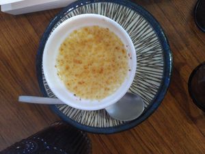 Creme Brulee at Vegan Resort 啼岸 in Taipei