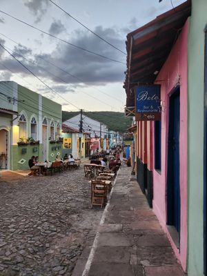 cute street at Sabor da Serra in Lencois