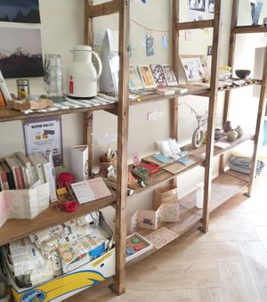 nick knacks at Cafe Jogam in Seoul