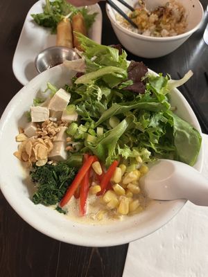 Veg tan sesame  at Arashi Ramen in Canmore