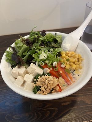 TanTan with Kale noodles   at Arashi Ramen in Canmore