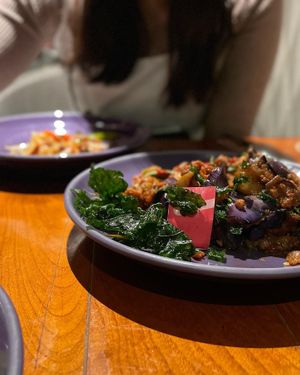 味來肉碎炒茄子 at Nara Thai Cuisine in Kowloon