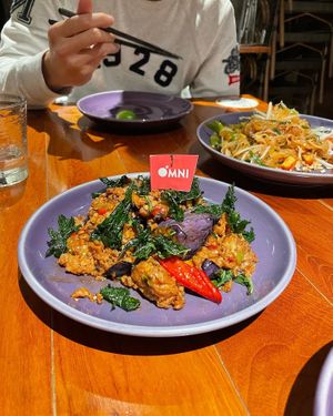 味來肉碎炒茄子 at Nara Thai Cuisine in Kowloon