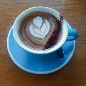 Almond cappuccino at Lorna Cafe in Ferntree Gully